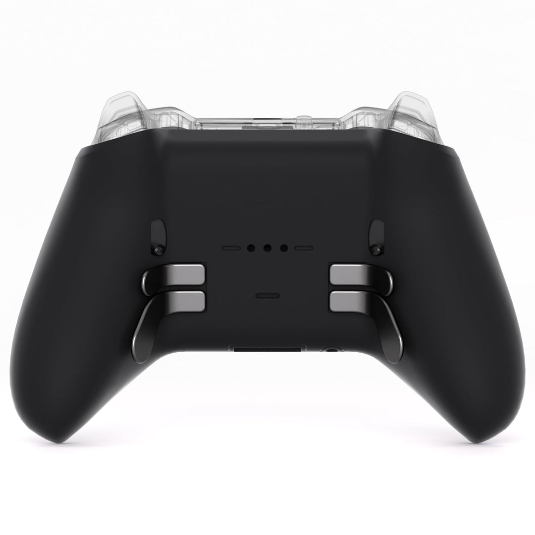eXtremeRate Rückgehäuse Case für Xbox Elite Series 2 Controller, DIY-Ersatz Back Shell Cover Rücksei