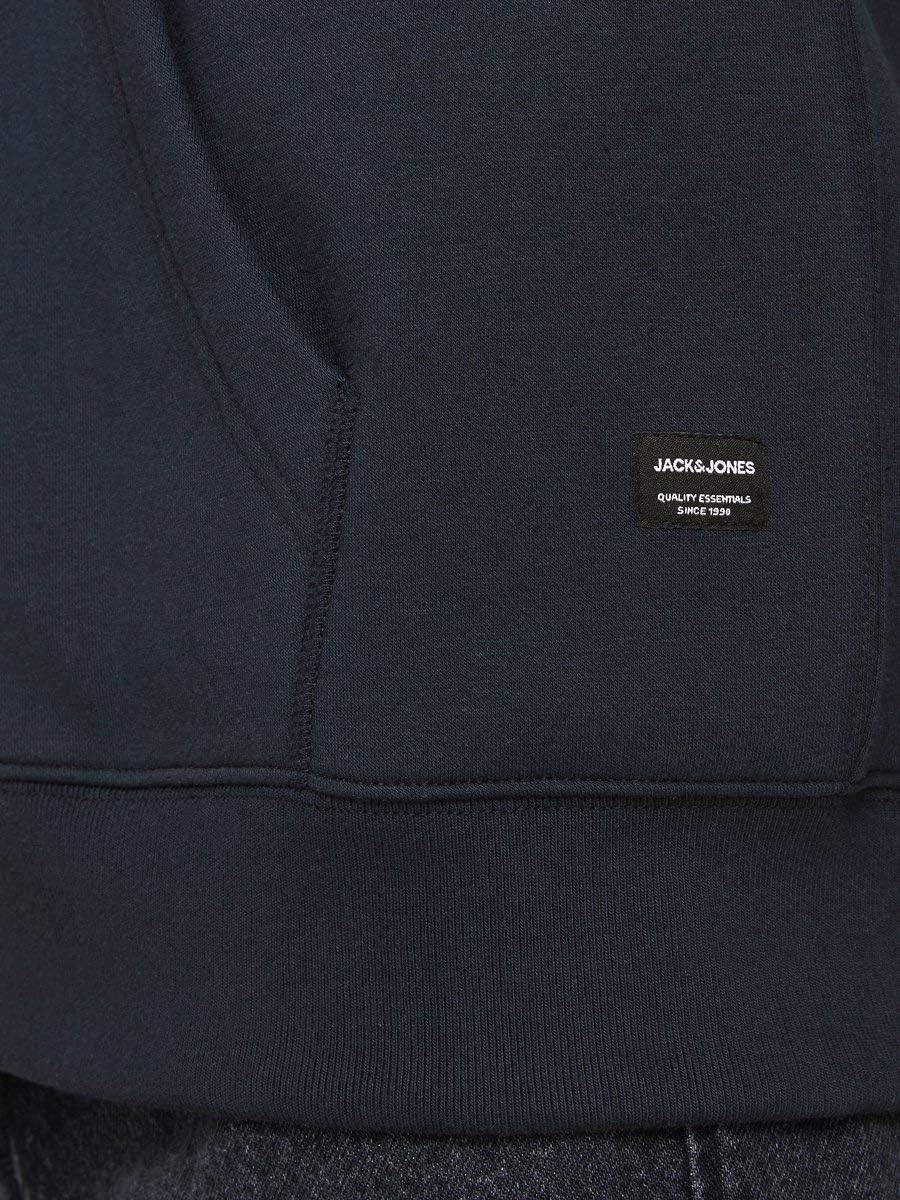 Jack & Jones Herren Jjesoft Sweat Zip Hood Noos Sweatjacke (1er Pack) XL Blau (Navy Blazer Fit: Rela
