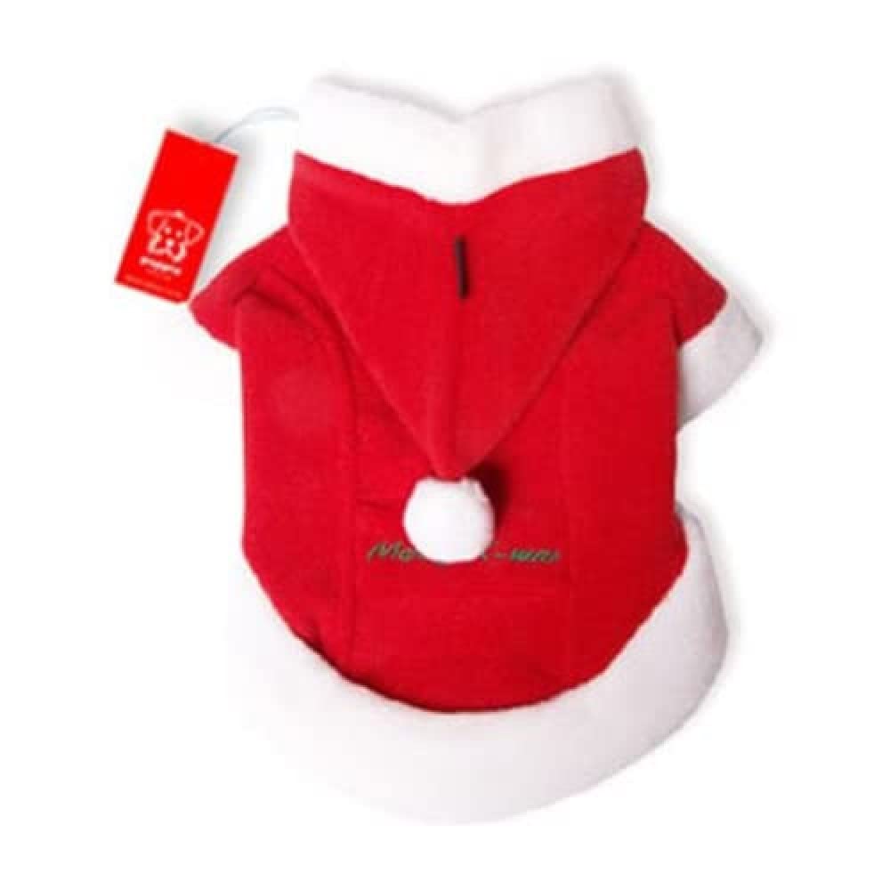 Puppia Weihnachtsmann-Wintermantel, Grösse M, Rot rot M, rot M