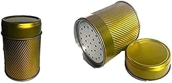 Premium Paddose für 20 Kaffeepads GOLD S +Tisch Abfallbehälter ohne Deckel mit Ø 8,5 x 9 cm, 0.5 Lit