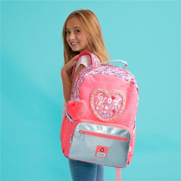 Enso Together Growing Schulrucksack für Laptop, anpassbar, 32 x 42 x 15 cm, Polyester, 18,82 l Anpas