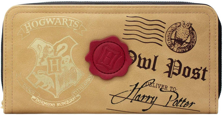 Hogwarts Harry Potter Wachssiegel Owl Post Geldbörse/Geldbeutel Portemonnaie mit Münzfach & Kartenha