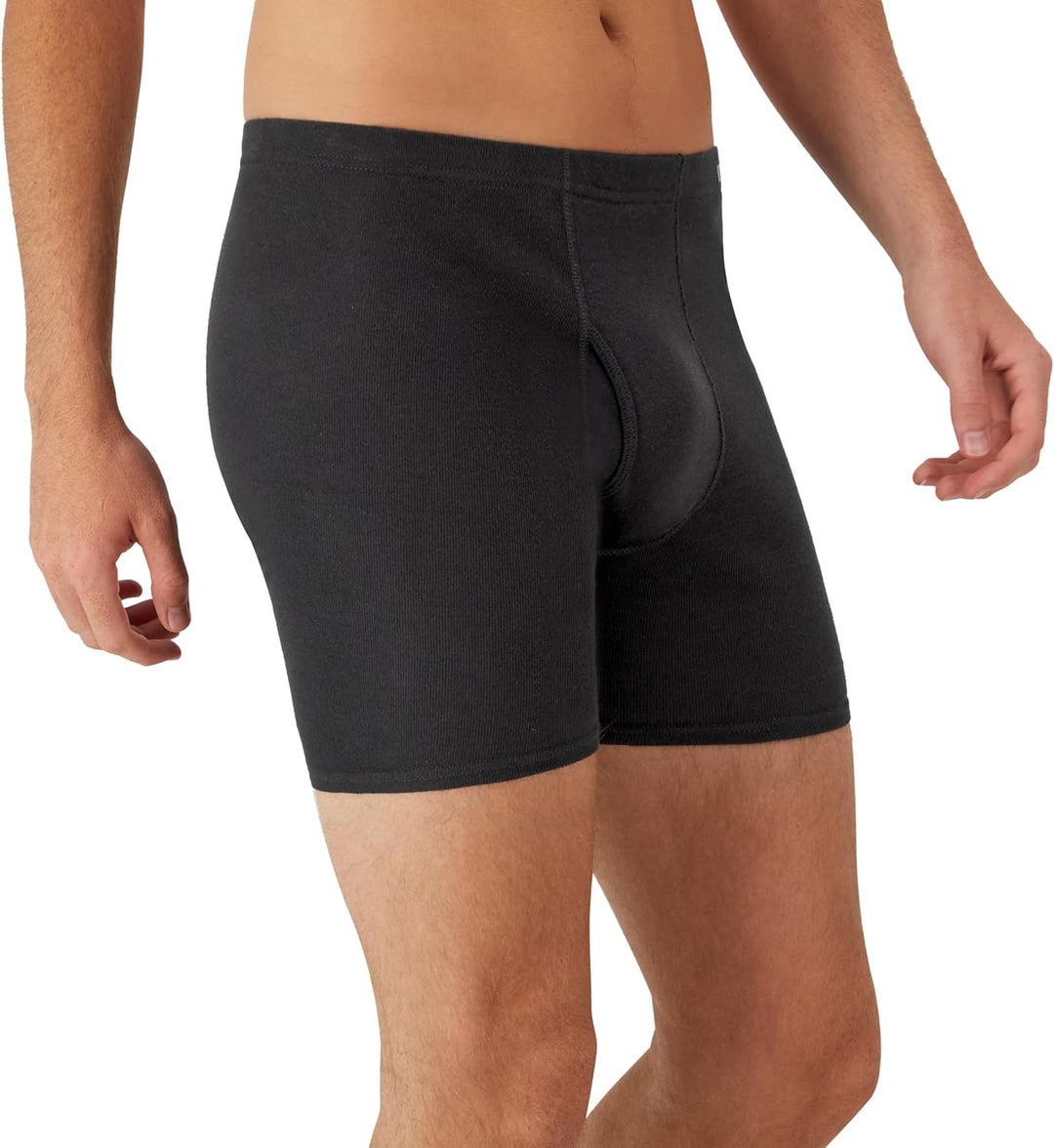 Hanes Herren Herren-Boxershorts, Ohne Etikett, 6er-Pack Retroshorts (6er Pack) S 6 Stück, Sortiert,