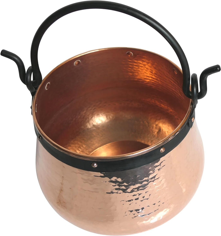 Dr. Richter® Kupferkessel 20L mit schmiedeeisernem
