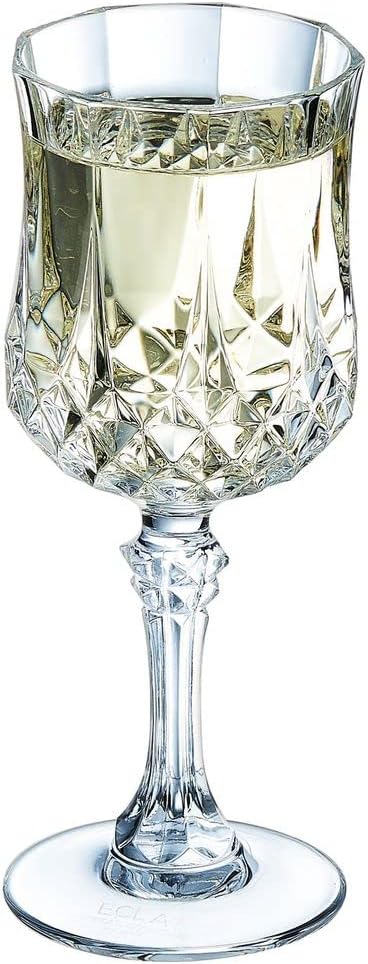 CreaTable, 23224, Serie Longchamp ECLAT, 6-er Set Weissweingläser 17 cl, Weissweingläser 17 cl