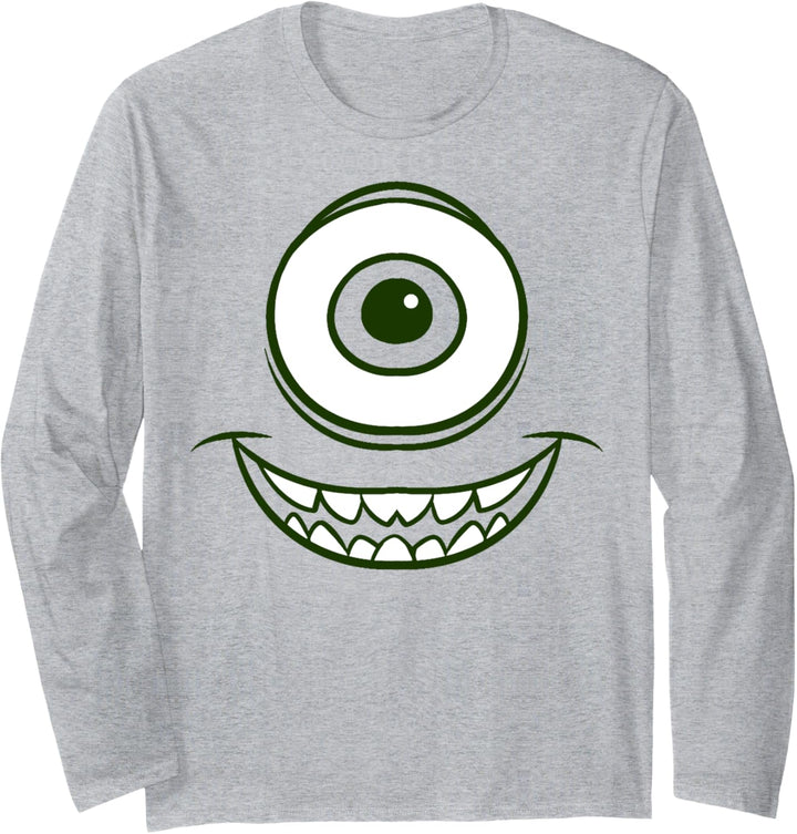 Disney Pixar Monsters Inc. Mike Wazowski Eye Langarmshirt