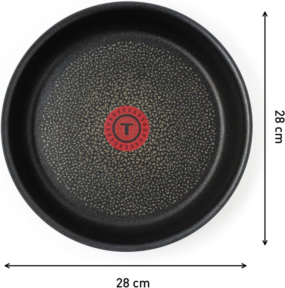 Tefal Ingenio Expertise L65005 Pfanne | Aluminium | Vielseitig | Platzsparend | Sichere Antihaftvers