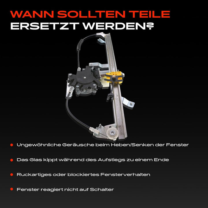Frankberg 1x Fensterheber mit Motor Vorne Links Kompatibel mit 155 167 1992-1997 Tempra 159 1990-199