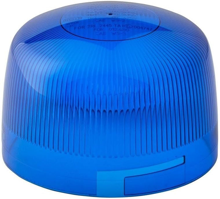 HELLA - LED-Rundumkennleuchte - RotaLED - 12/24V - blau - geschraubt - Kabel: 200mm - Menge: 1 - 2RL