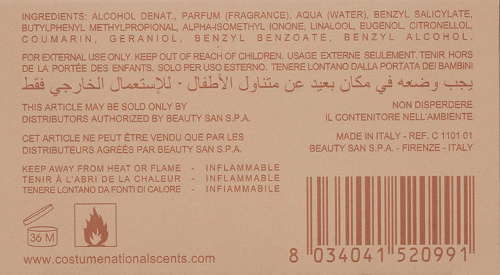 Costume National So Nude, Eau de Parfum Natural Spray 100 ml, 100 ml