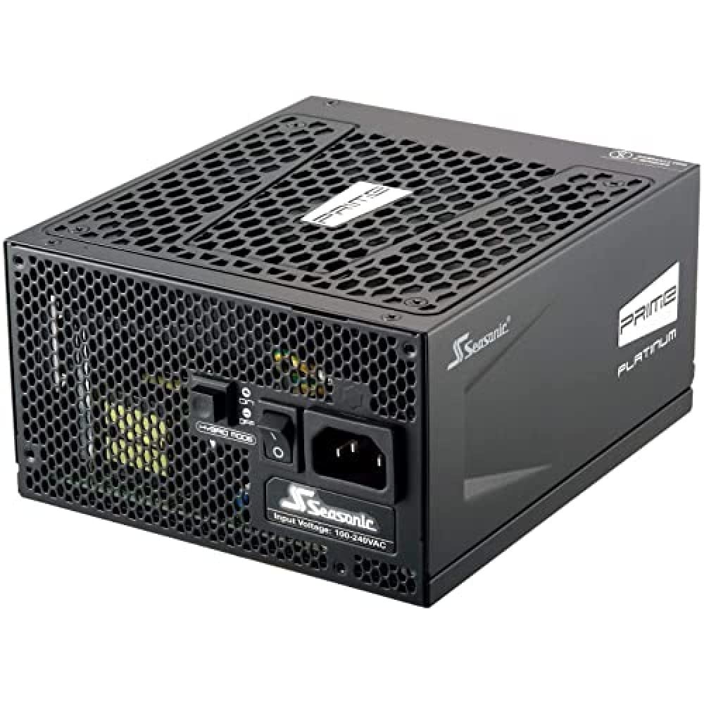 Seasonic Prime Ultra Platinum 1300W (80+Platinum, ATX 12V) Power Supply for Computer/Gaming PC's, 6x
