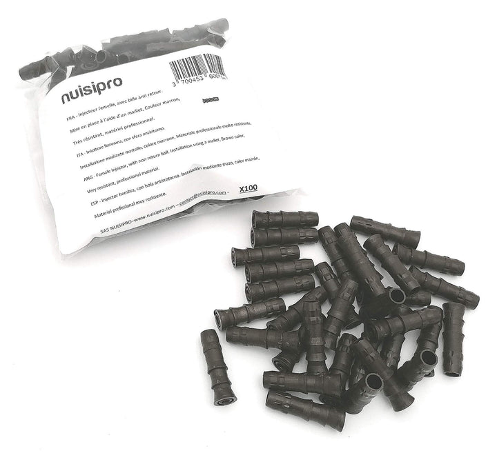 Dalep 609100 Holzinjektoren, ø 9,5 mm, 100 Stück