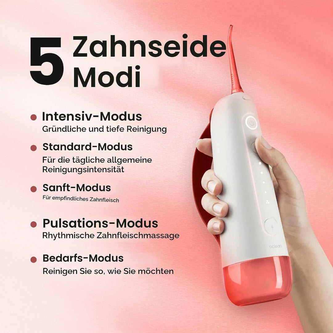 Oclean Munddusche W10, Rosa