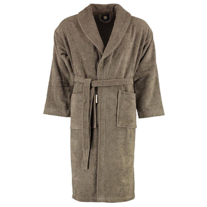 Rhomtuft Bademäntel unisex Schalkragen Sir & Lady stone - 320 XL XL Stone, XL Stone