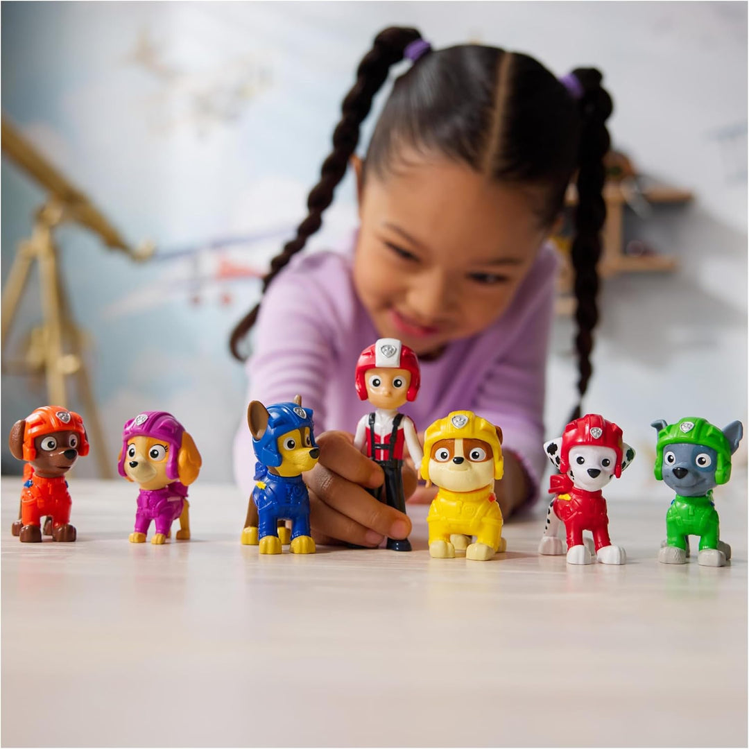 PAW PATROL Air Rescue - Spielfiguren-Geschenkset mit 7 Figuren zum Sammeln, Spielzeug für Kinder ab