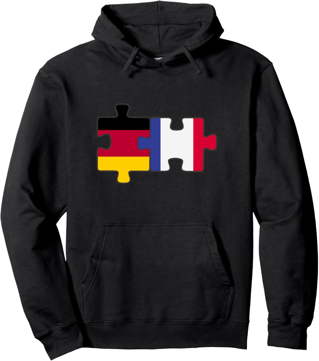 Deutsch-französische Freundschaft. Pullover Hoodie