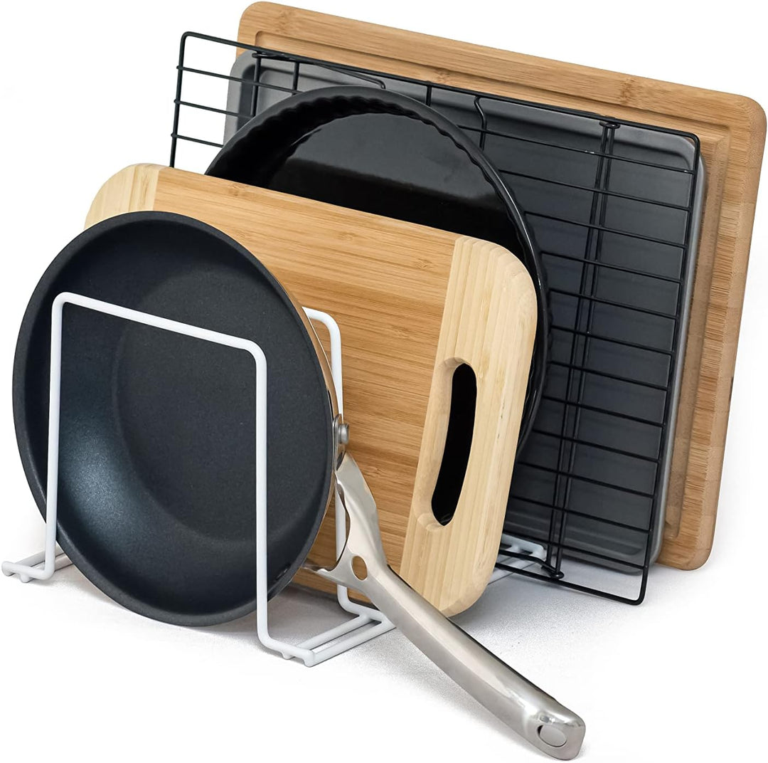 simplywire – Backblech- und Schneidebrett-Gestell – Pfannenaufbewahrung – Küchenschrank-Organizer –