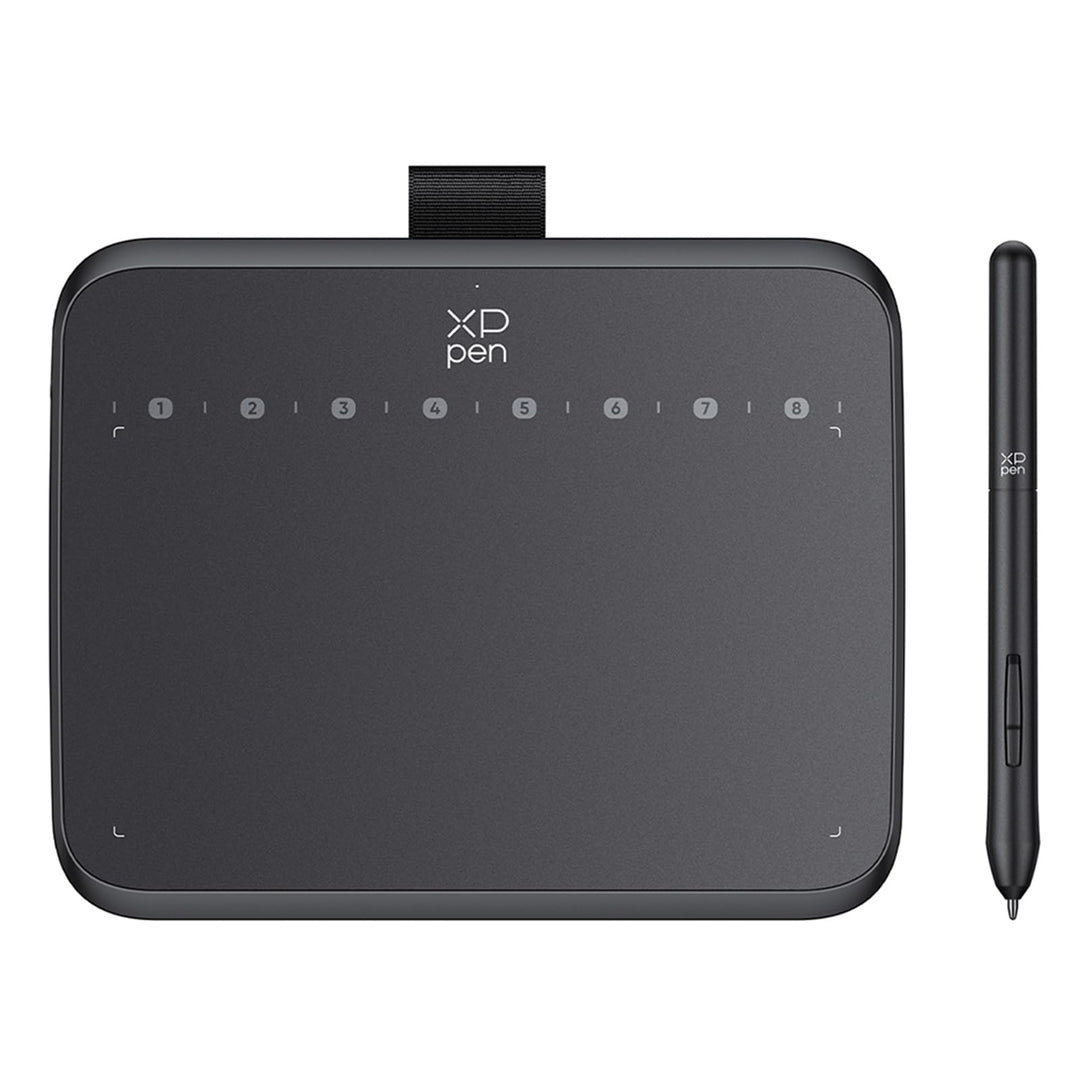 XPPen Deco 640 Grafiktablett, 16K Druckstufen, 6x4 Zoll, Zeichnen Tablet mit 8 Tastenkombinationen,