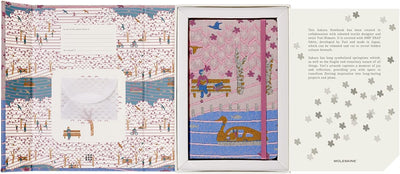 Moleskine Sakura Sammelbox, Set mit Notizbuch in Limitierter Ausgabe, Sakura Notizbuch, Fester Einba