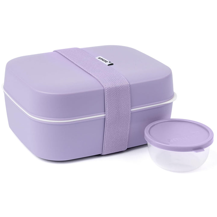 Amuse Lunchbox Erwachsene | Salat To Go Box, Brotdose Erwachsene oder Jausenbox Kinder | Bento Box |