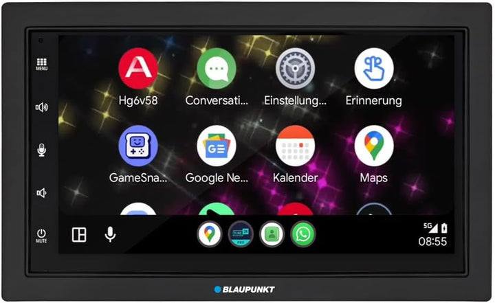 Blaupunkt Rotterdam 600 DAB, 2-DIN Car-Multimedia, 7 Zoll Touchscreen, CarPlay, Android Auto, DAB+,