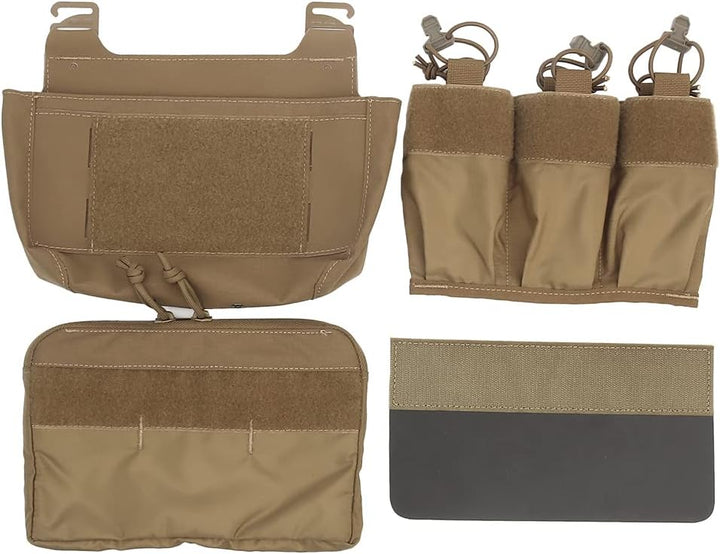 G-Hook DOPE Front Flap Double Stack Abdominal Fanny Pack Dreifache Magazintasche für Tactical Chest