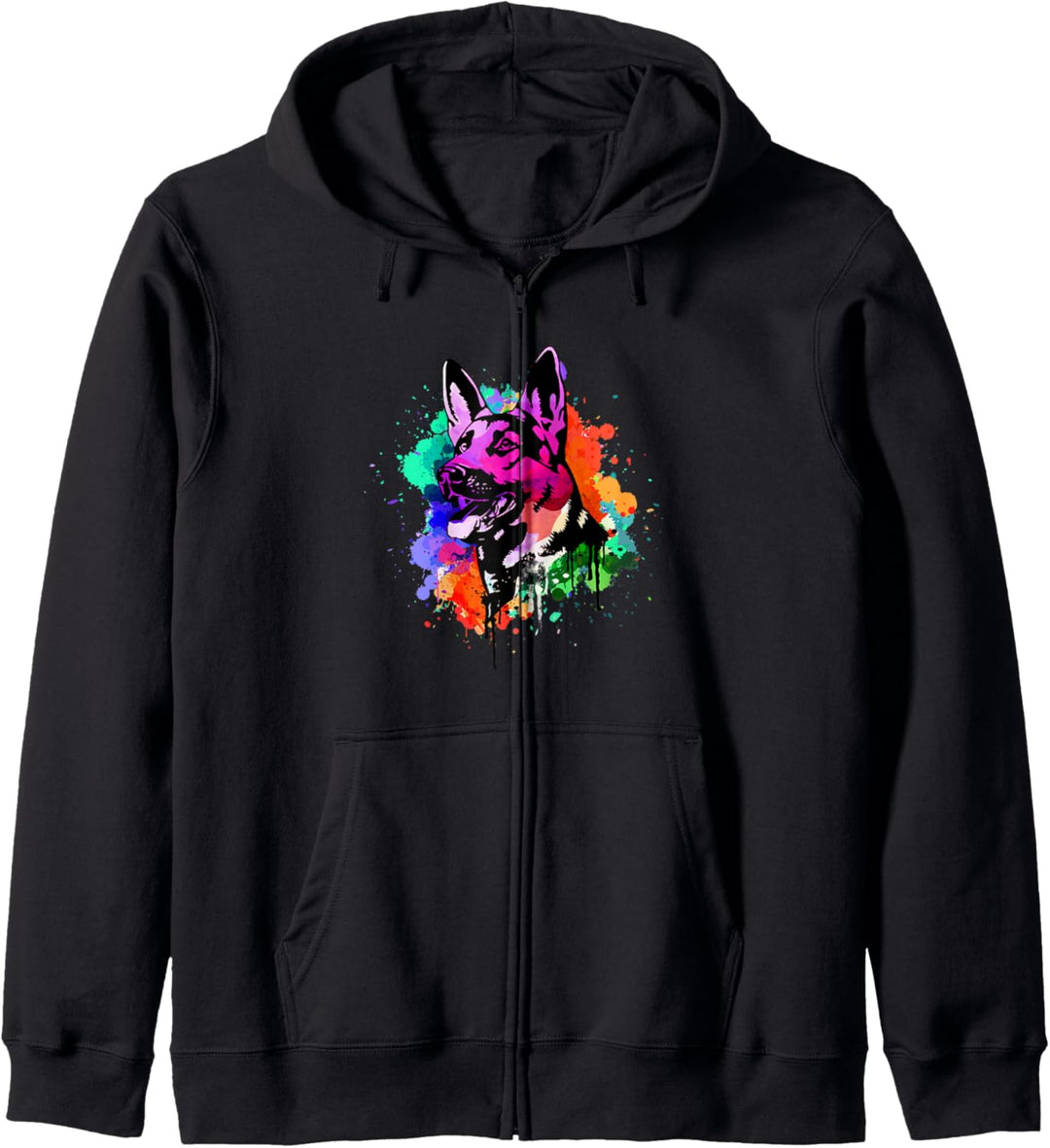 deutscher Schäferhund Hunde Geschenk Kapuzenjacke