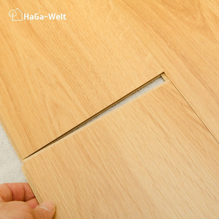 HaGa® Premium Trittschalldämmung 1,25m x 50m x 3mm | für Laminat-, Vinyl- und Holzböden | Reduziert