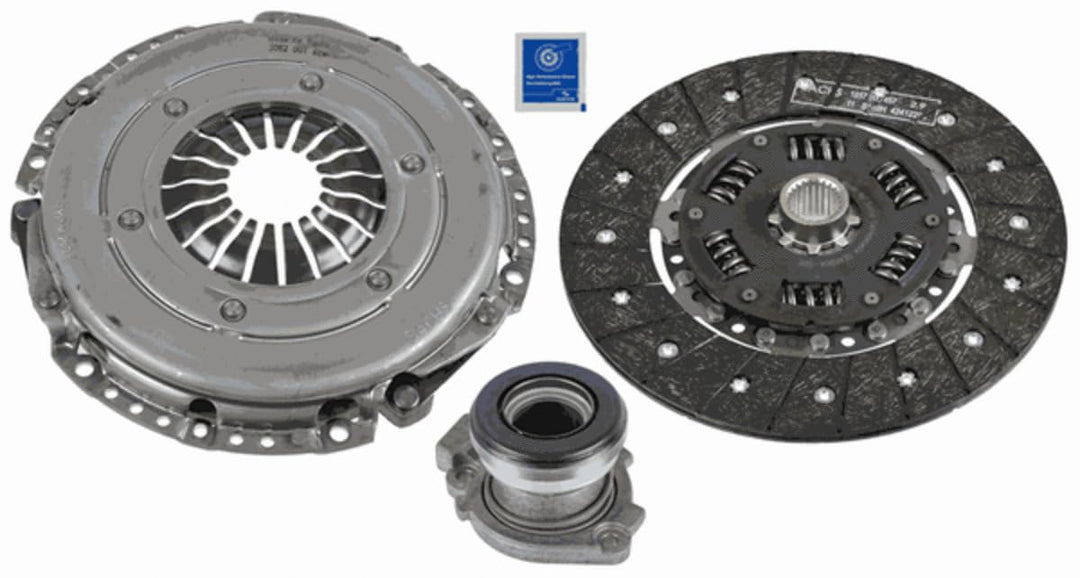SACHS Kupplungssatz 3000 990 341, OE-Qualität, Kupplungssatz-Austausch beim Auto