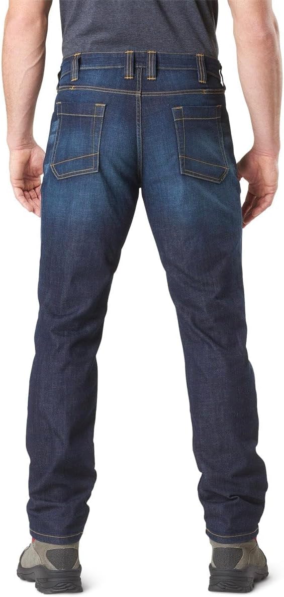 5.11 Tactical Herren 'Defender – Flex Jean – Slim 30W / 30L Dark Wash Indigo 649, 30W / 30L Dark Was