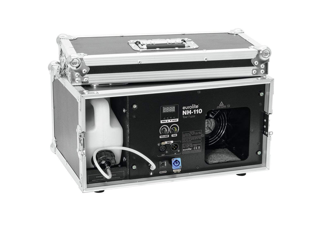 EUROLITE NH-110 Tour-Dunstnebelmaschine | Starke 1000-W-Dunstmaschine (DMX/manuelle Bedienung), fest