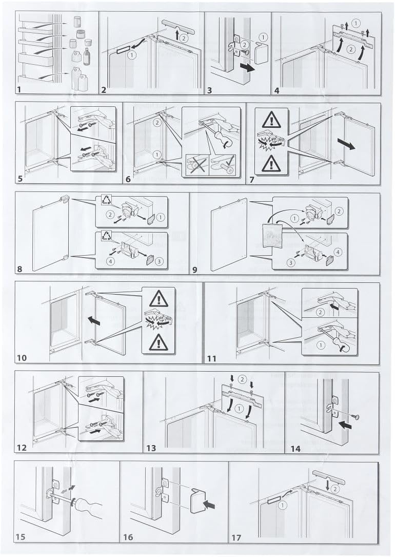 easyPART Kompatibel/Ersatz für SIEMENS 00481147 2x Scharnier Türscharnier Kühlschrank Kühlgerät 4811