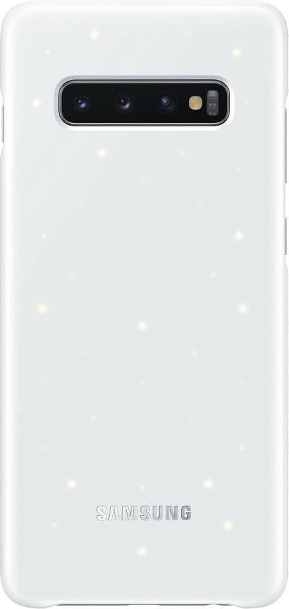 LED Cover für Galaxy S10+ Weiss, Weiss