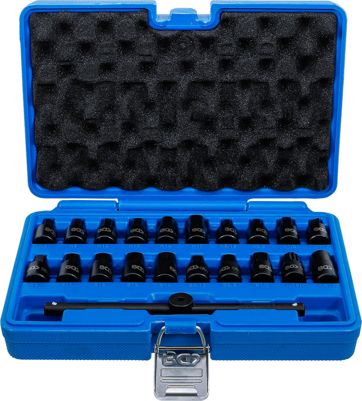 BGS 1014 | Ölwannen-Spezial-Einsatz-Satz | 10 mm (3/8") | 21-tlg.