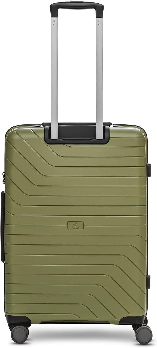 REDOLZ Hartschalen Check-in Koffer | Mittelgrosser M Trolley 44 x 26 x 67 cm aus hochwertigem, leich