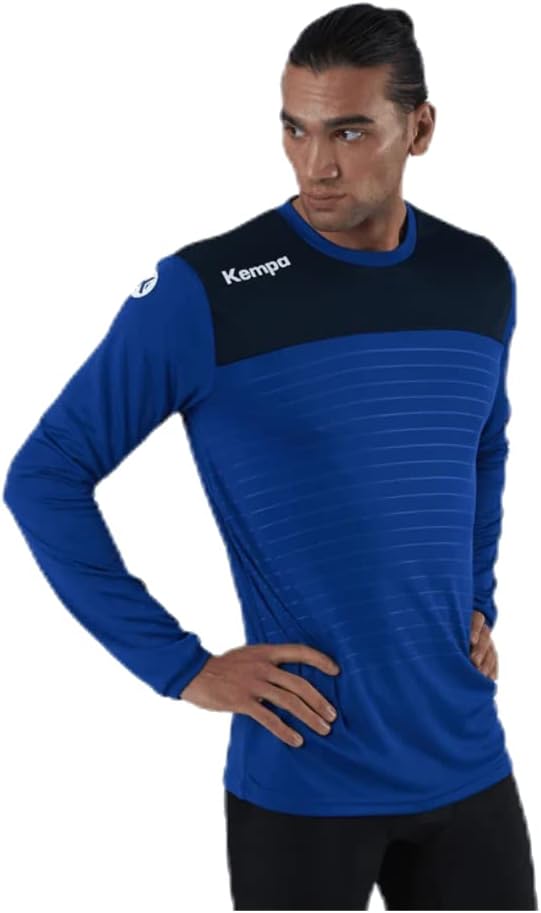 Kempa Herren Emotion 2.0 Langarmshirt Longsleeve, royal/Marine, L
