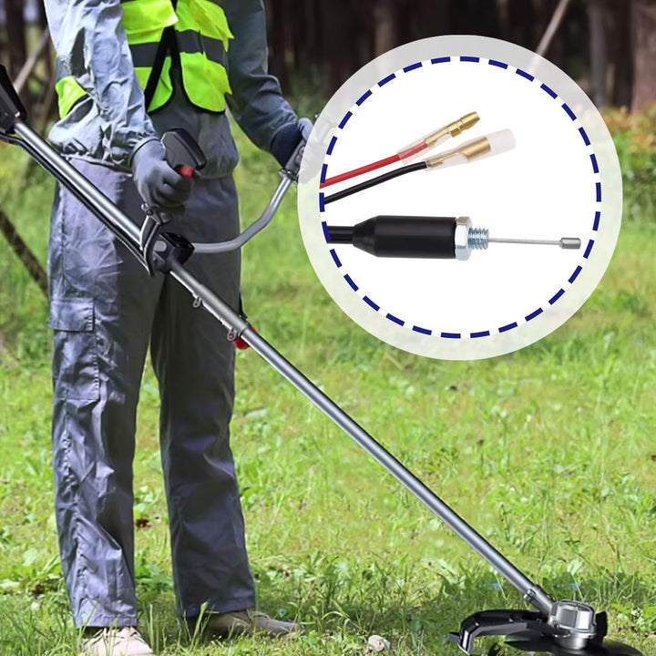 2 Stücke Strimmer Griff Schalter Kabel Brushcutter Gas Trigger Kabel für Strimmers Trimmer Brushcutt