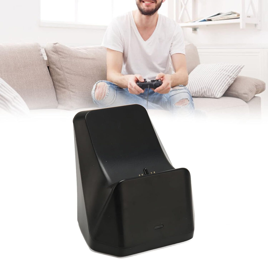 Controller-Ladestation, LED-Anzeige, Gamepad-Ladestation mit Rutschfester Gummiauflage, Ladestation,