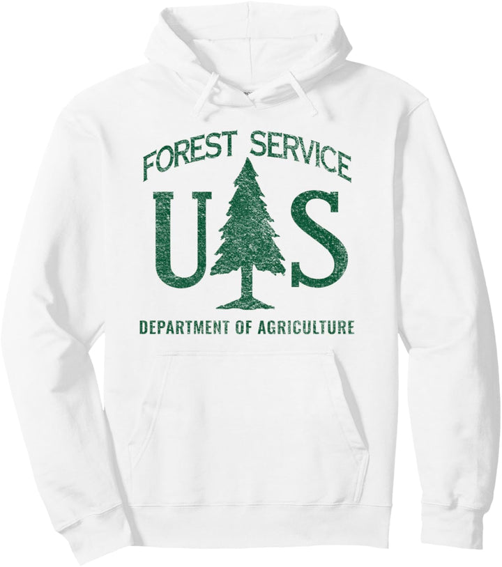 US Forest Service (Diststressed Green) Pullover Hoodie