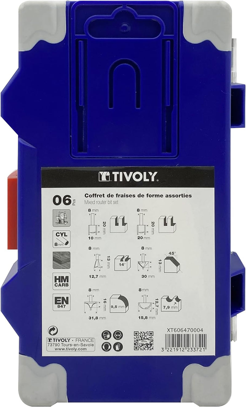 Tivoly XT606470004 Oberfräser sortiert