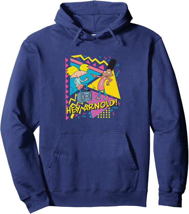 Hey Arnold! Gerald Best Friends Boombox Pullover Hoodie
