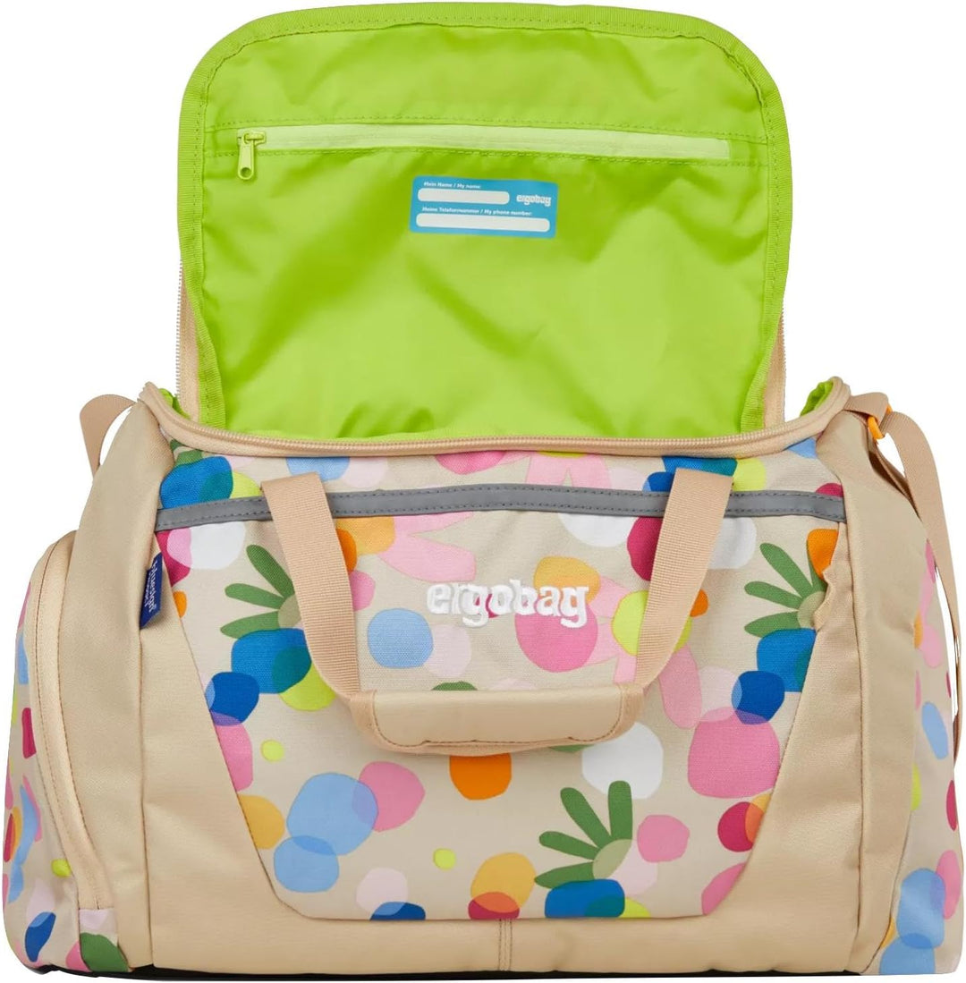 ergobag Sporttasche | 20 Liter Kindersporttasche mit Schuhfach, verschiedene Motive, ideal als Schwi