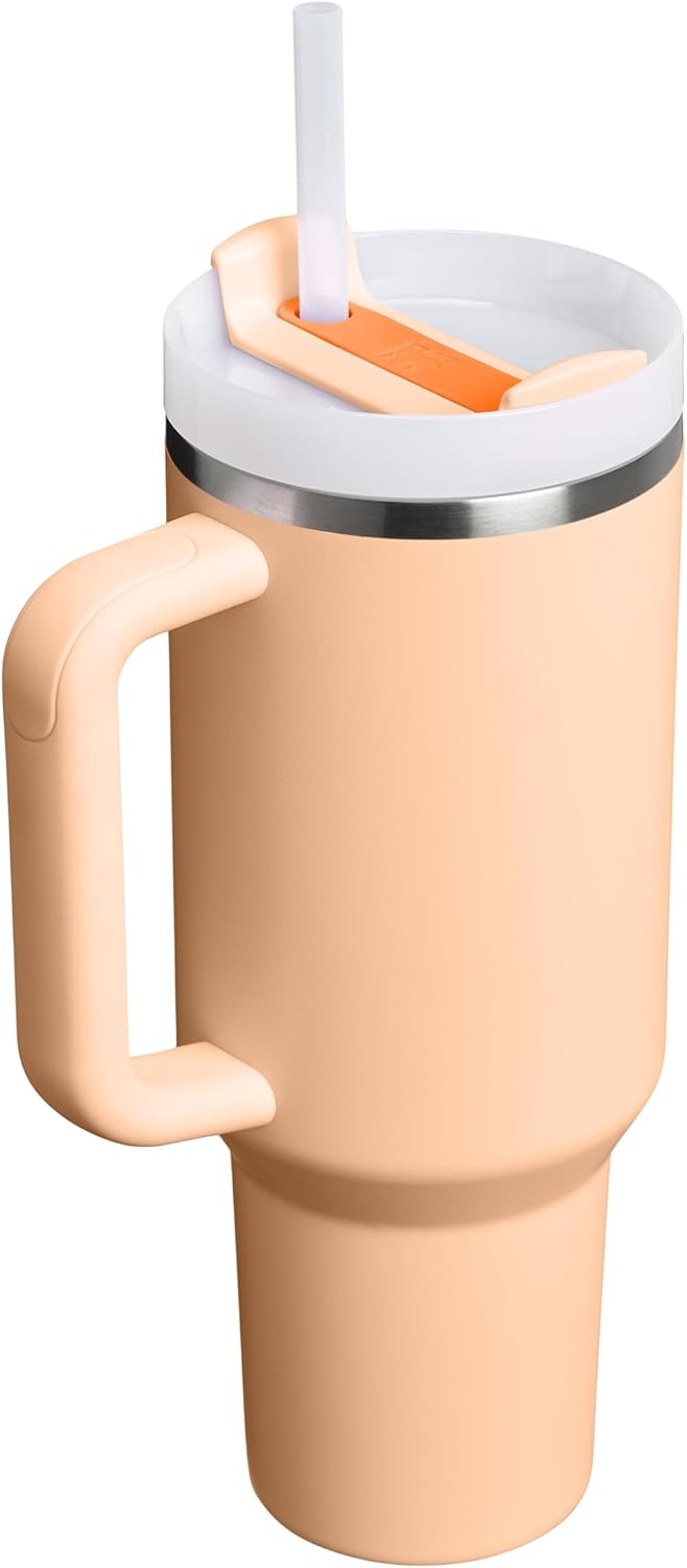 STANLEY 1913 Quencher H2.0 FlowState Trinkbecher 1.2L - Orange Sherbet | Kühlt 11 Std. - 48 Std. eis