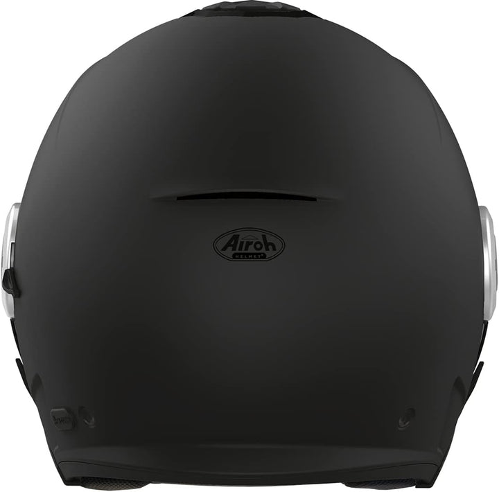 Airoh Herren He11 Helmet, schwarz, M M Schwarz, M Schwarz