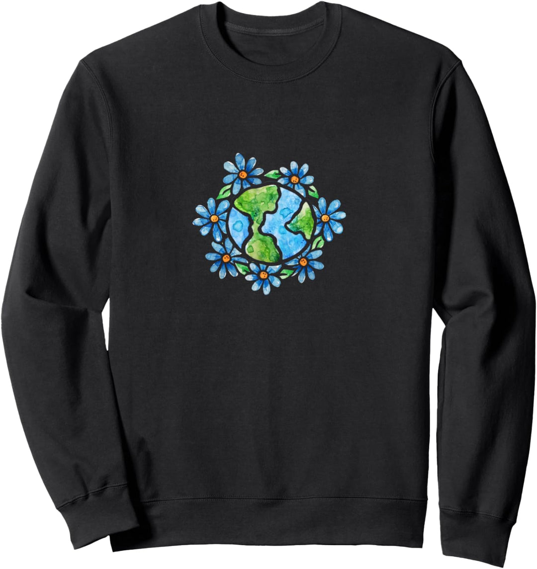Floral Earth Day Sweatshirt