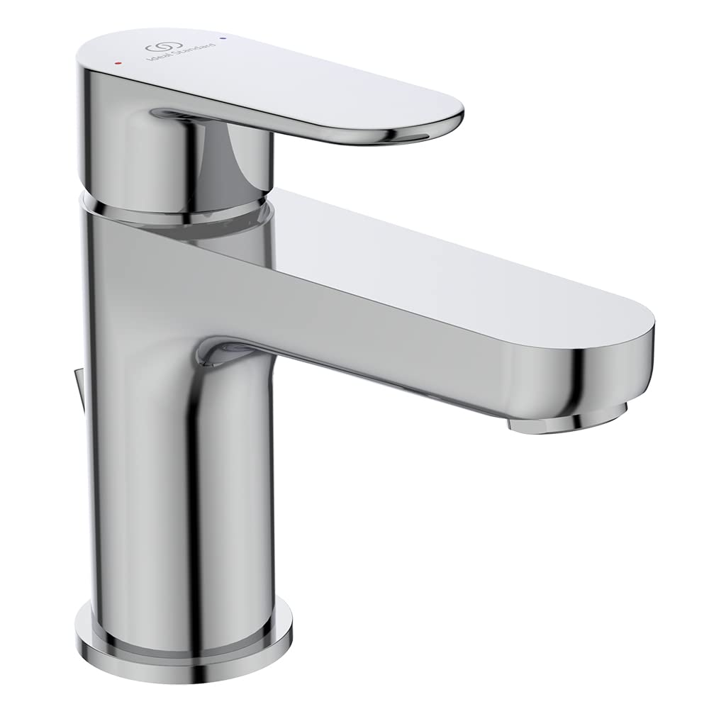 Ideal Standard BC723AA Cerafine O Waschtischarmatur, Chrome, Mini Basin Mixer with Waste Mini Basin