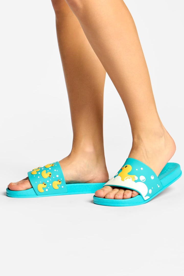 Dedoles Badeschuhe &amp; Hausschuhe Damen Herren &amp; Kinder Badesandalen lustige Designs Bücher Kaffee Par