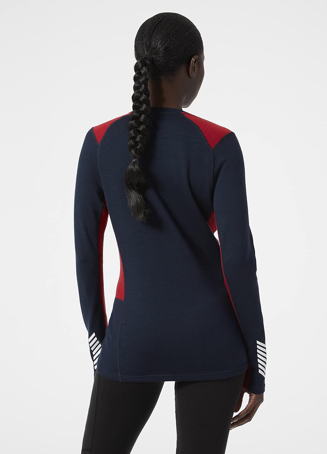 Helly Hansen Damen Lifa Merino Midweight Crew Funktionsshirt Blau XS, Blau XS