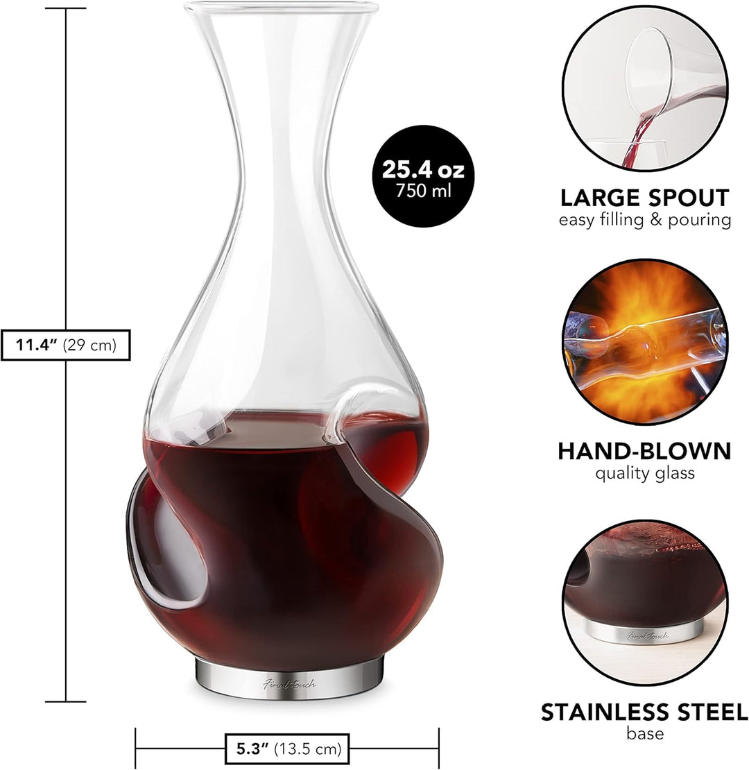 Dekanter "Fine Wine" für 0,7 l Einzigartige, Einzigartige