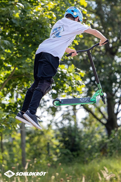 Schildkröt Stunt Scooter Flipwhip, Premium-Stunt Scooter mit HIC-Compression und Alu-Felge, 110 mm P